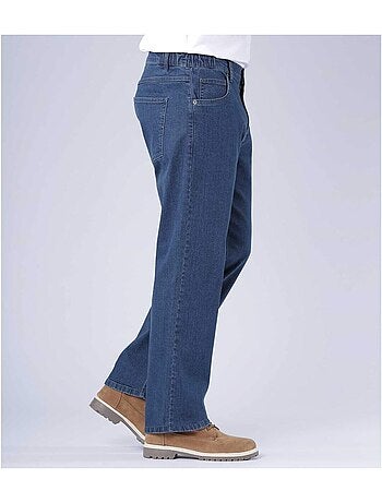 Jean Regular Stretch Confort Taille Semi-Elastiqué - ATLAS FOR MEN