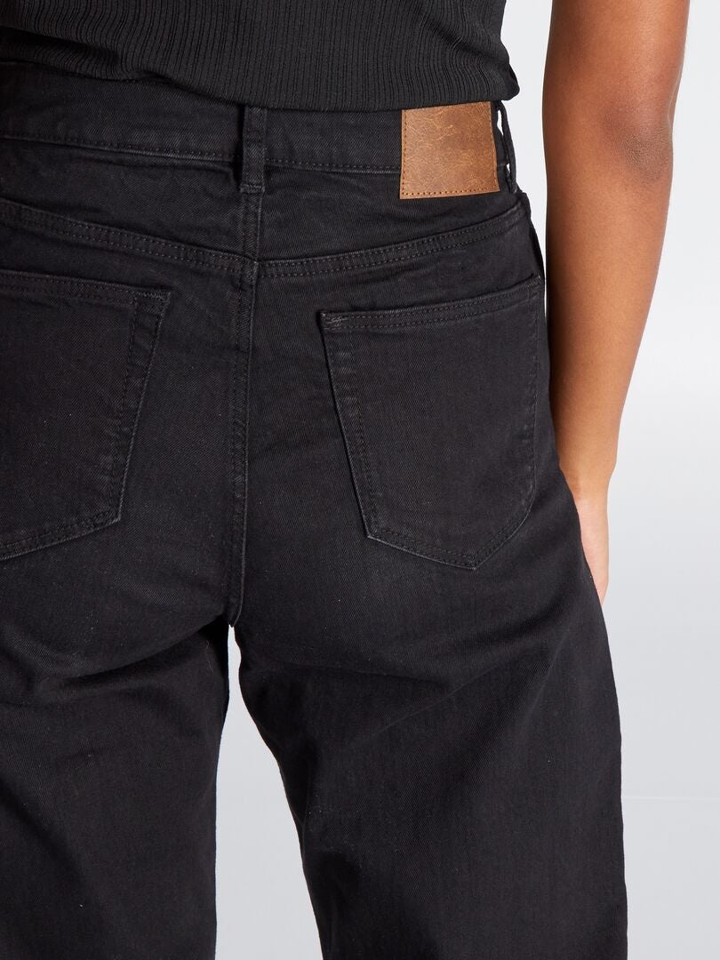 Jeans Femme Active Wear Taille Haute T36 Bleu Marine - 98% Coton - Coupe Droite - Occasion Très Bon état