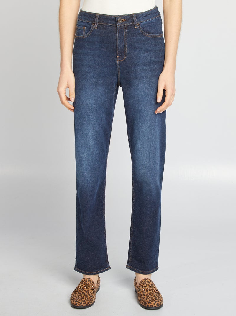 Jean regular taille haute - L30 Brut - Kiabi