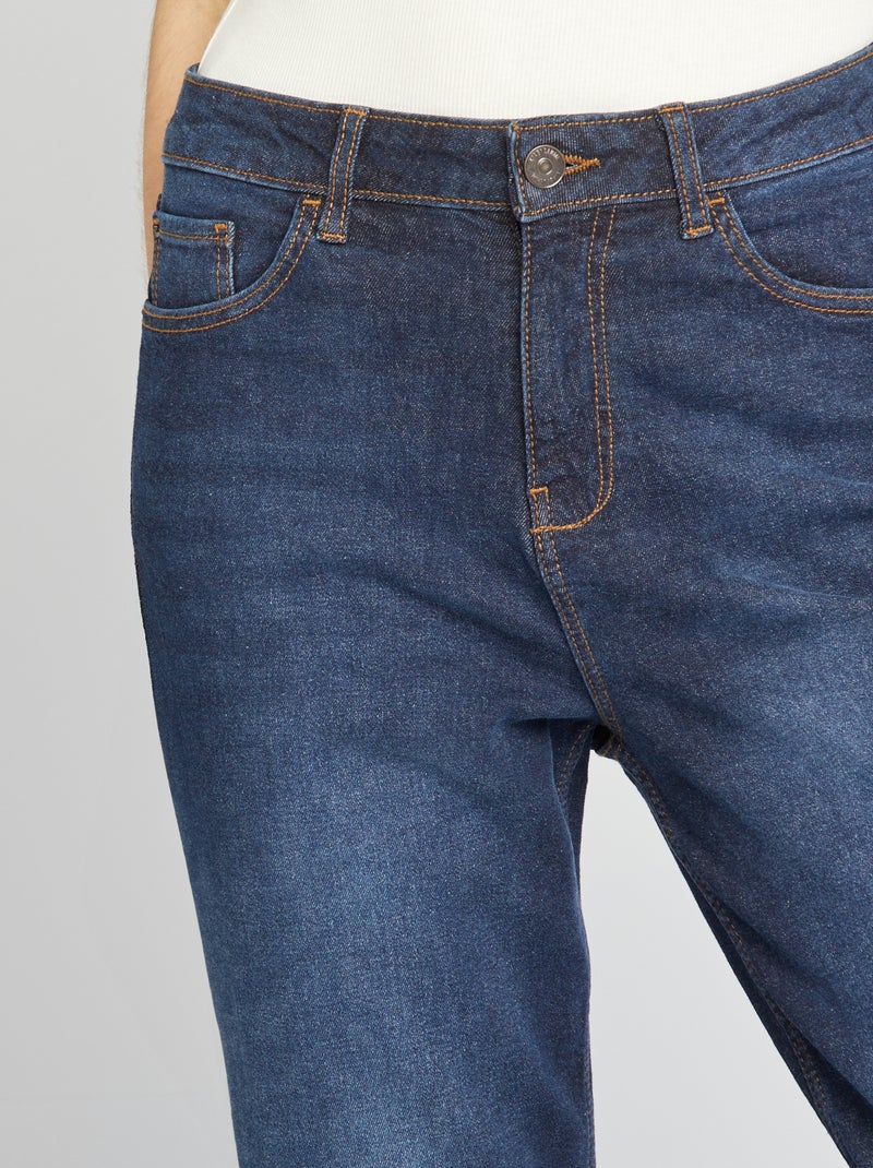 Jean regular taille haute - L30 Brut - Kiabi