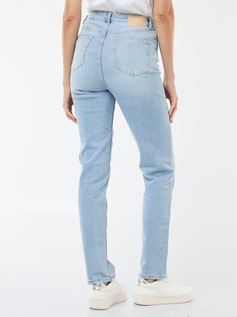 Jean regular taille haute - L30 Triple stone - Kiabi