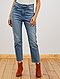     Jean regular taille haute vue 2

