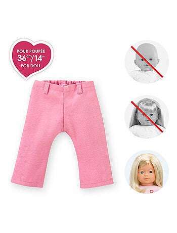 Jean Rose pour poupée ma Corolle