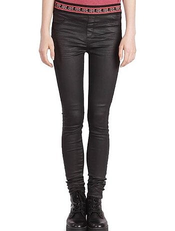 Jean Simili cuir Slim Femme Kaporal