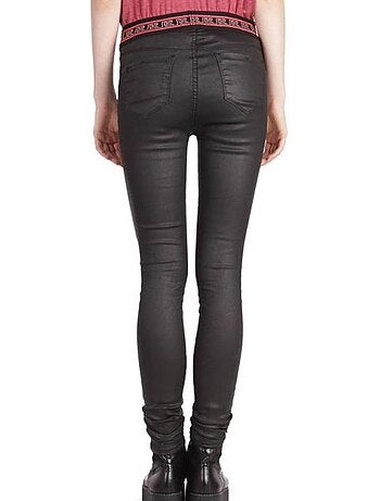 Jean Simili cuir Slim Femme Kaporal