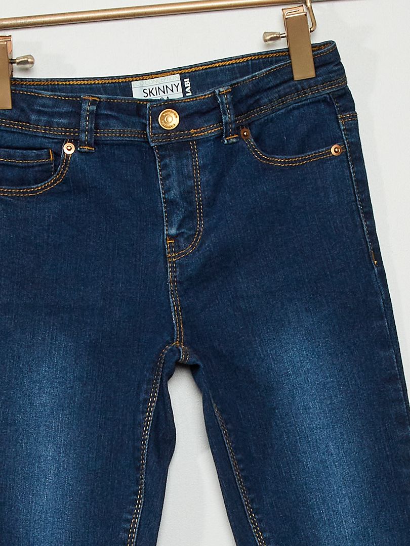 Jean slim taille ajustable - Stone - Kiabi - 9.50€