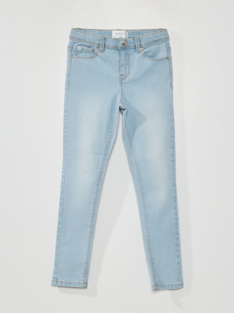 Jean skinny - 5 poches Bleu clair - Kiabi