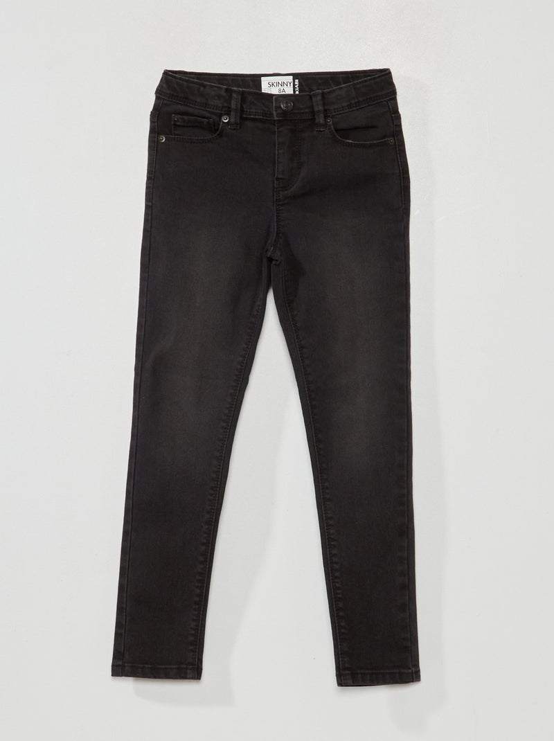 Jean skinny - 5 poches Noir - Kiabi
