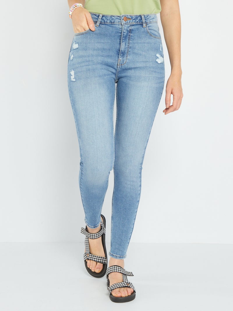 Jean skinny - 5 poches Triple stone - Kiabi