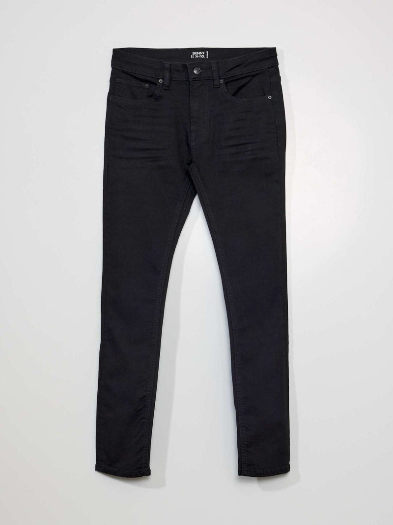 Jean skinny - L30 Noir - Kiabi