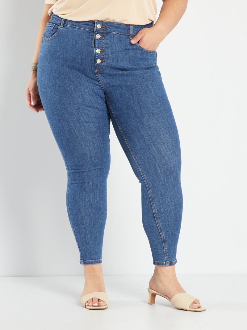 Jean skinny - L34 Bleu - Kiabi