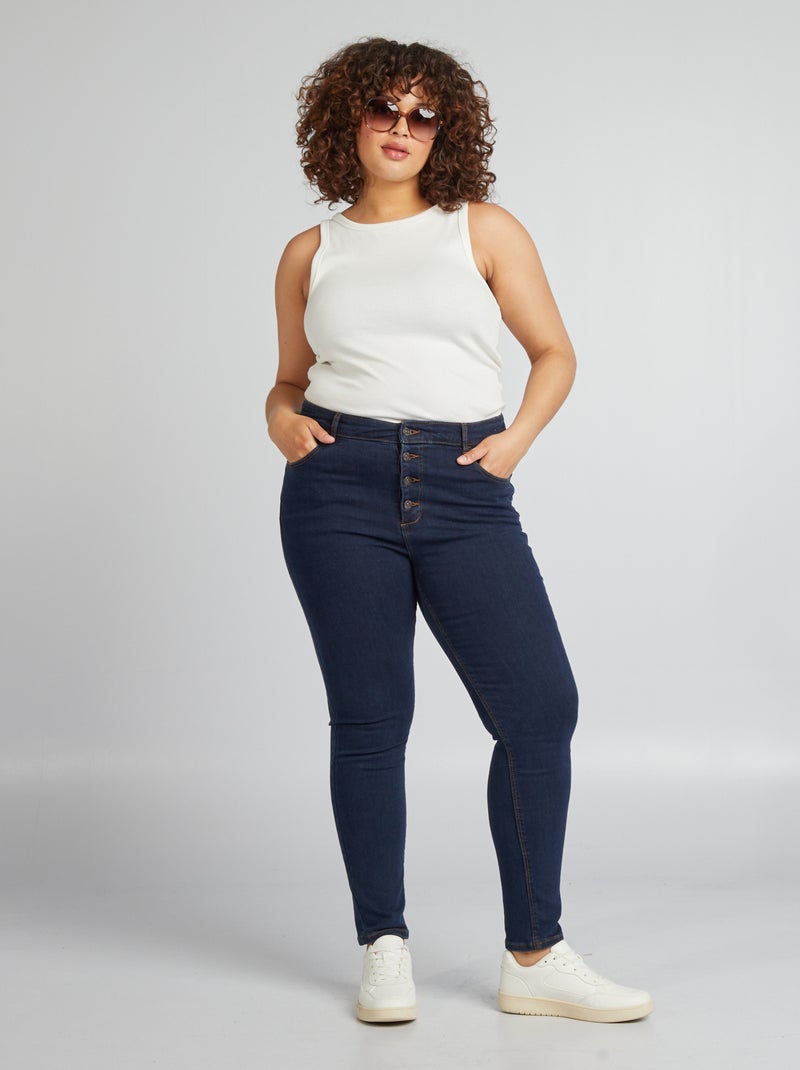 Jean skinny - L34 Bleu - Kiabi