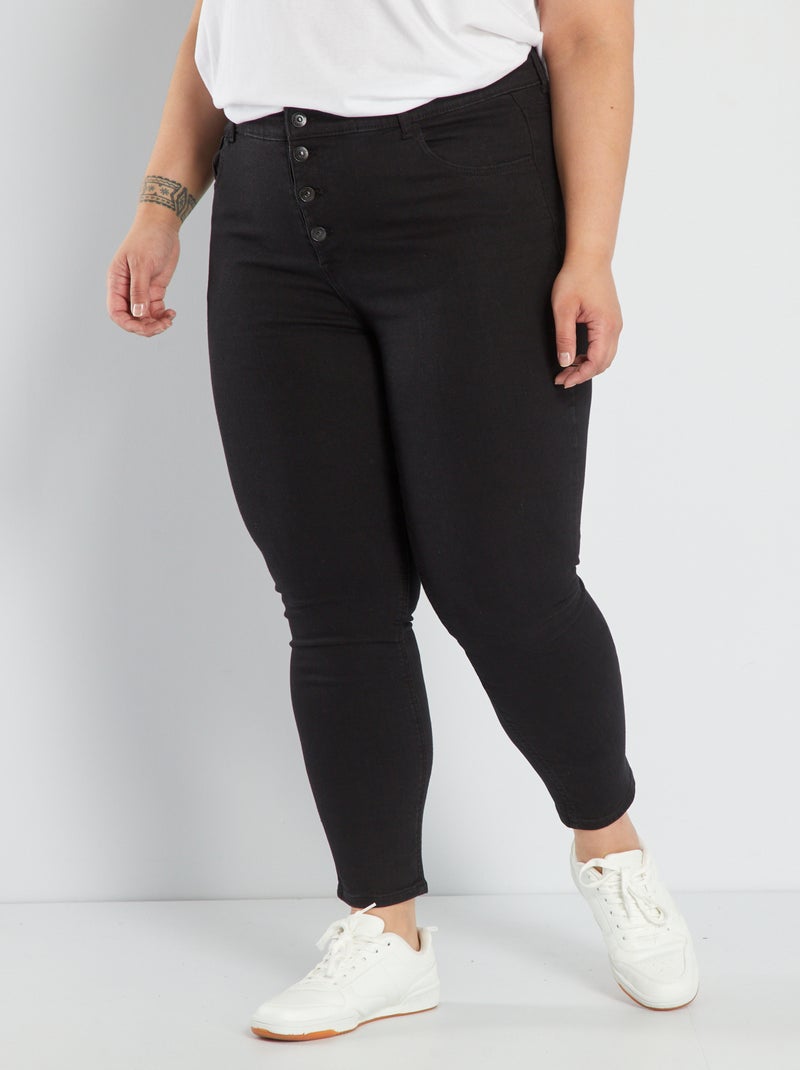 Jean skinny - L34 Noir - Kiabi