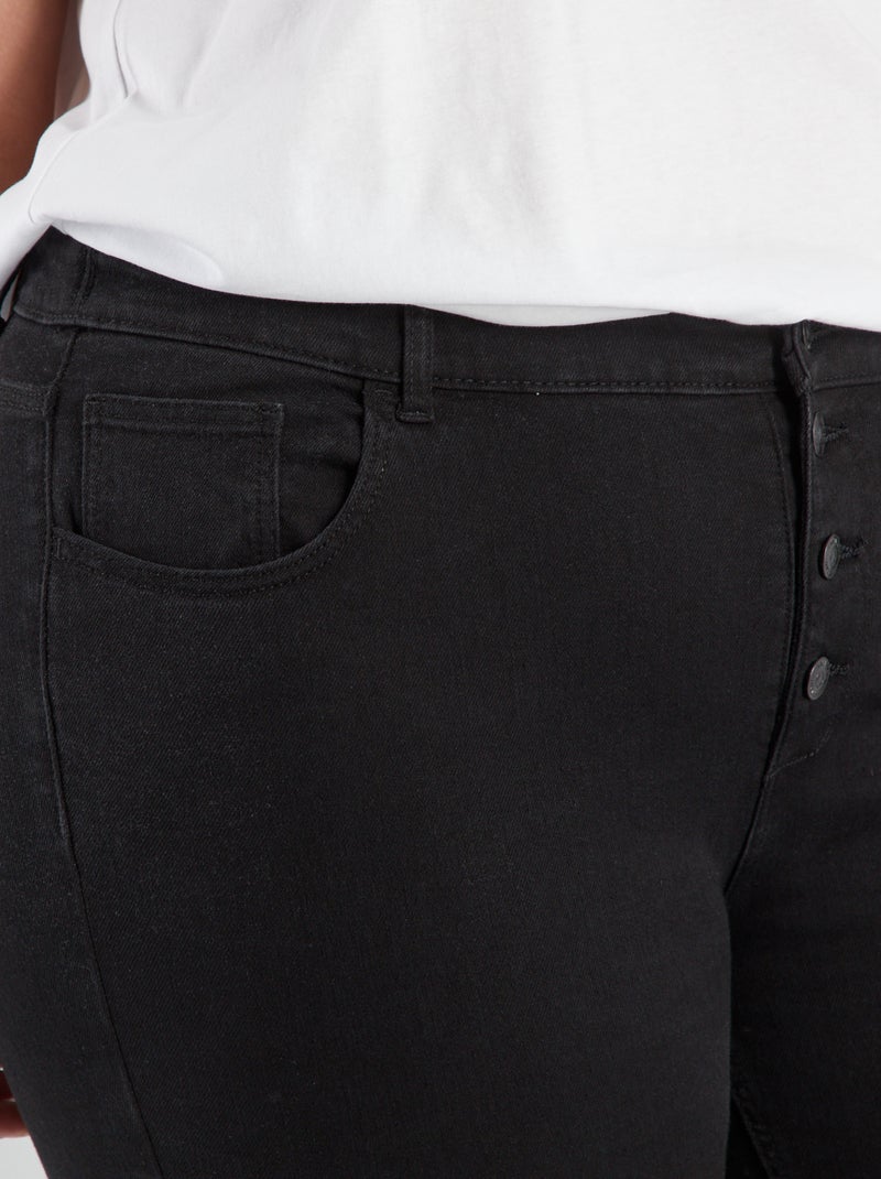 Jean skinny - L34 Noir - Kiabi