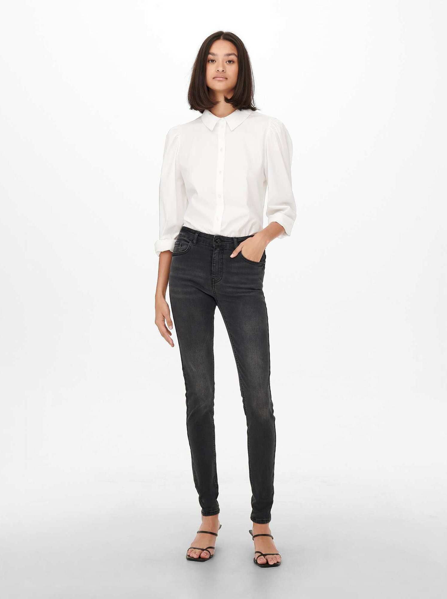 Jean Femme Skinny Noir Stretch A.N.A - Taille 4 - Occasion En Très Bon état