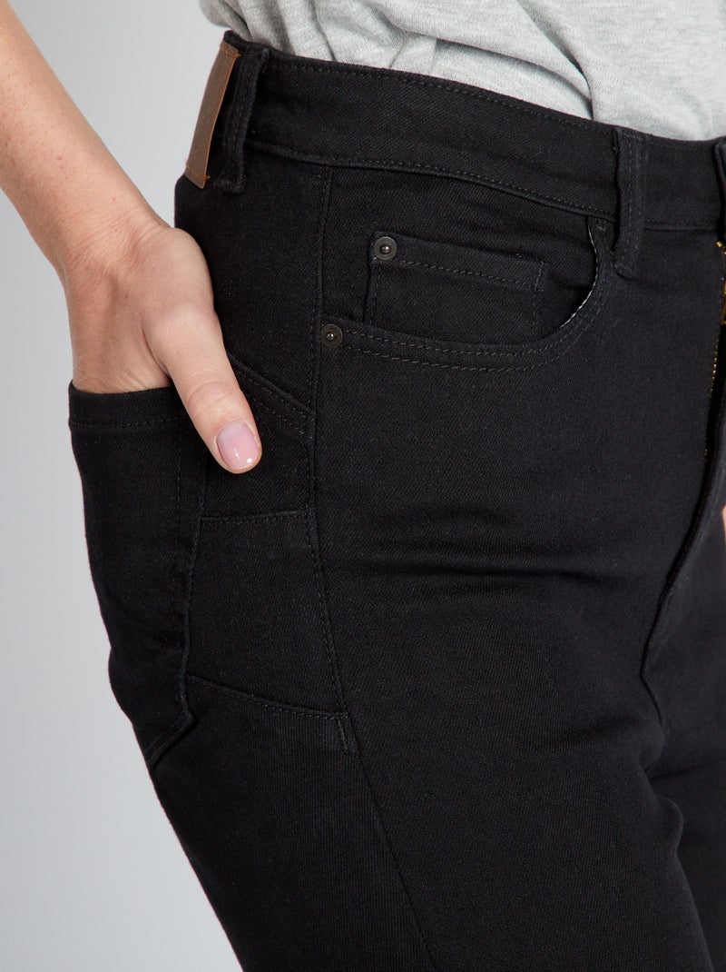Jean skinny - L34 Noir - Kiabi