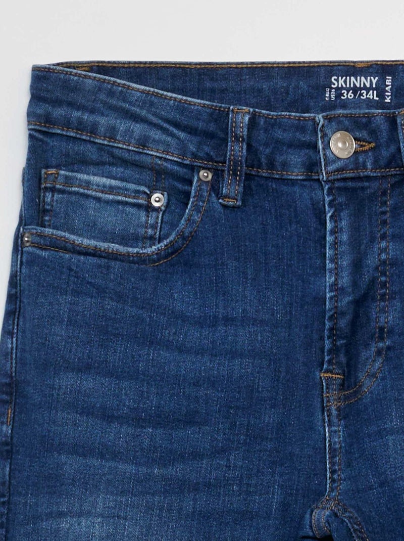 Jean skinny - L34 Stone - Kiabi