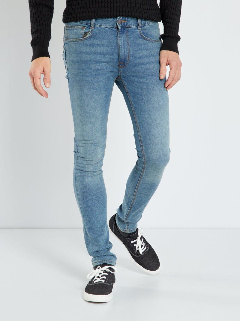 Jean skinny - L34 stone used - Kiabi