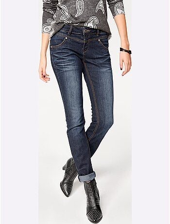 Jean skinny - taille courte - helline
