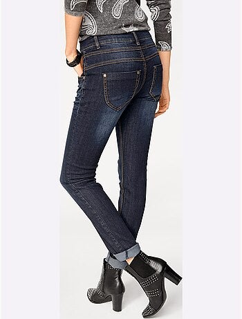 Jean skinny - taille courte - helline