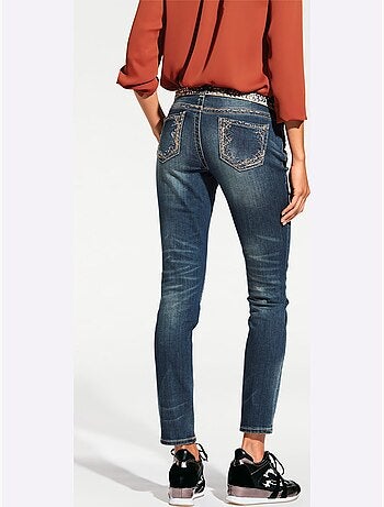 Jean Skinny - Taille Courte - Helline