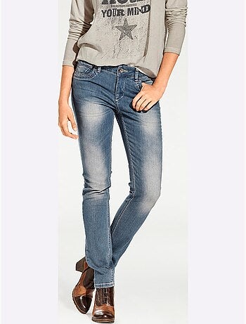 Jean skinny - taille courte - helline