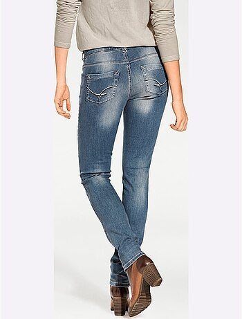 Jean skinny - taille courte - helline