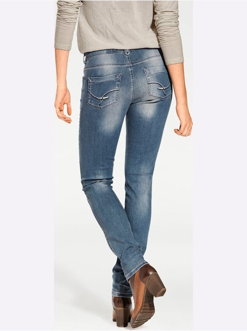 Jean skinny - taille courte - helline - Kiabi Jean skinny - taille courte - helline - Kiabi