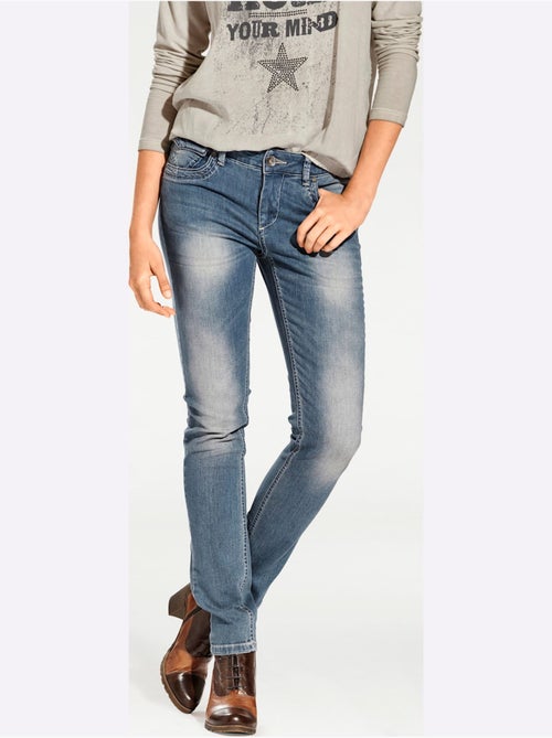 Jean skinny - taille courte - helline - Kiabi Jean skinny - taille courte - helline - Kiabi