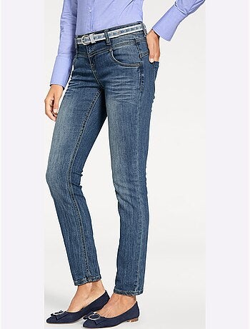 Jean skinny - taille courte - helline