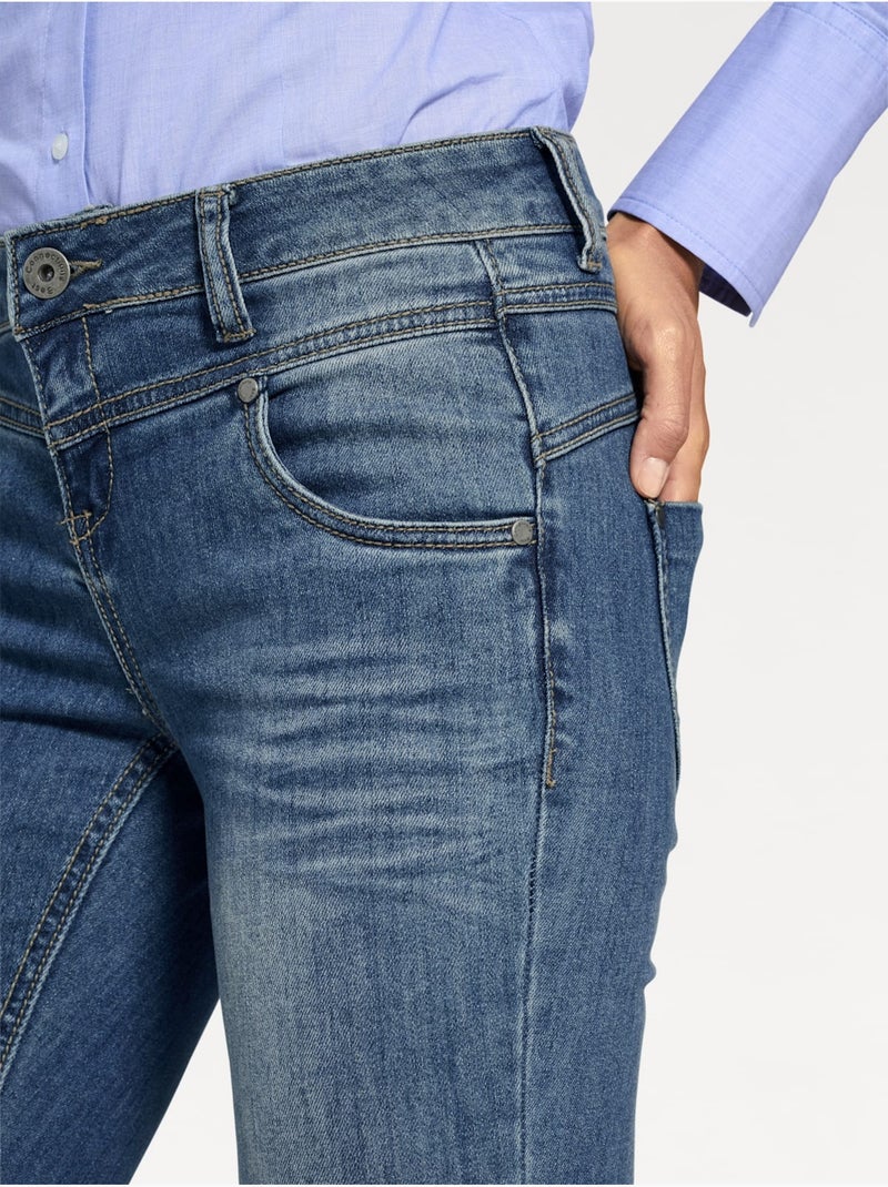 Jean skinny - taille courte - helline Bleu - Kiabi