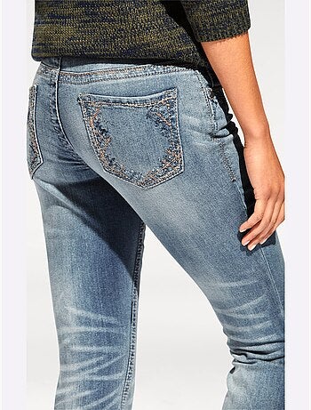 Jean Skinny - Taille Courte - Helline
