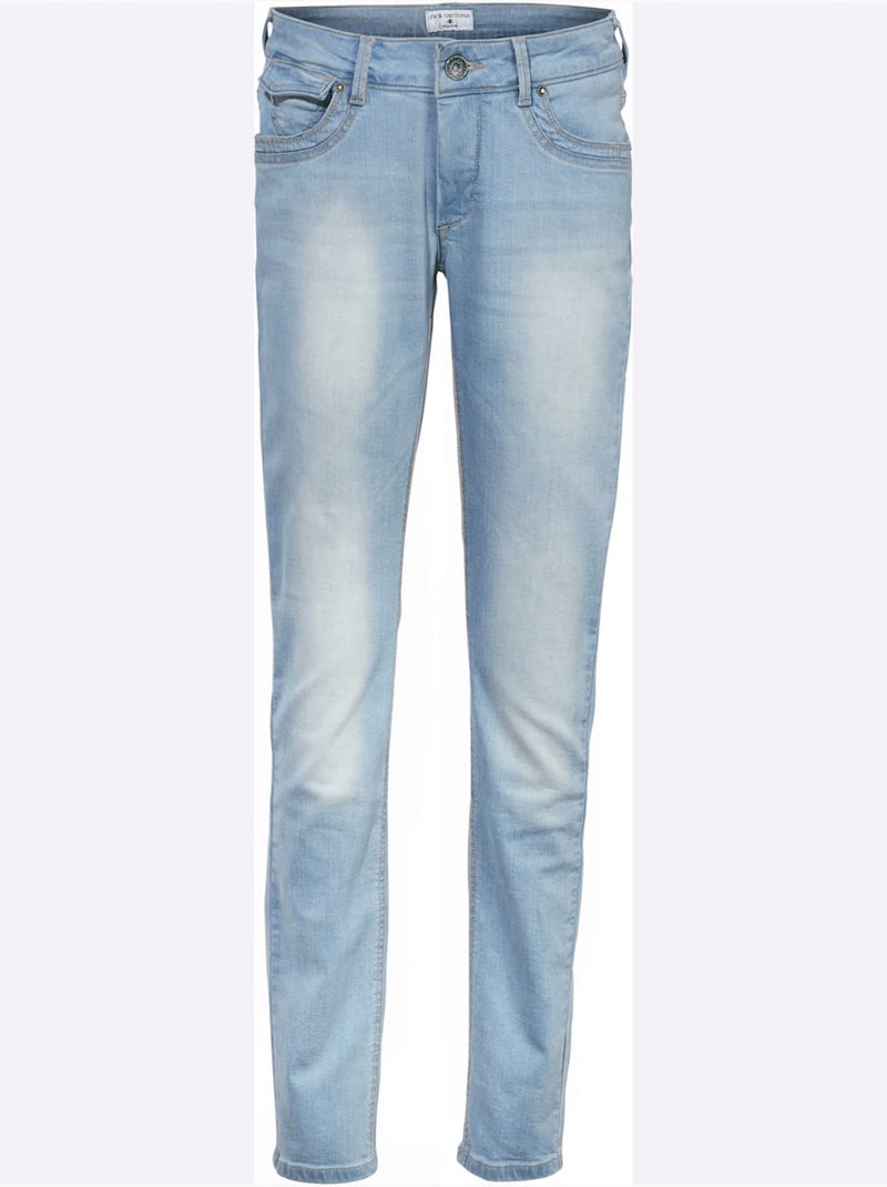 Jean skinny - taille courte - helline Bleu - Kiabi
