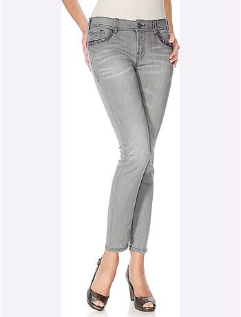 Jean Skinny - Taille Courte - Helline