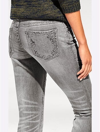 Jean Skinny - Taille Courte - Helline