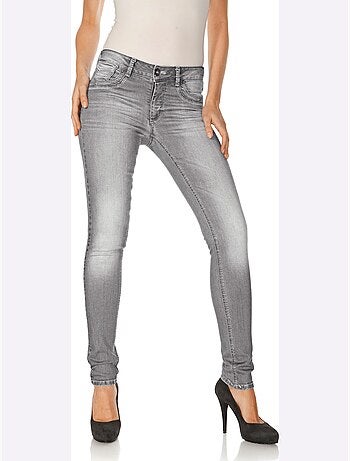Jean skinny - taille courte - helline