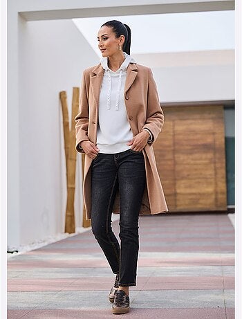 Jean skinny - taille courte - helline