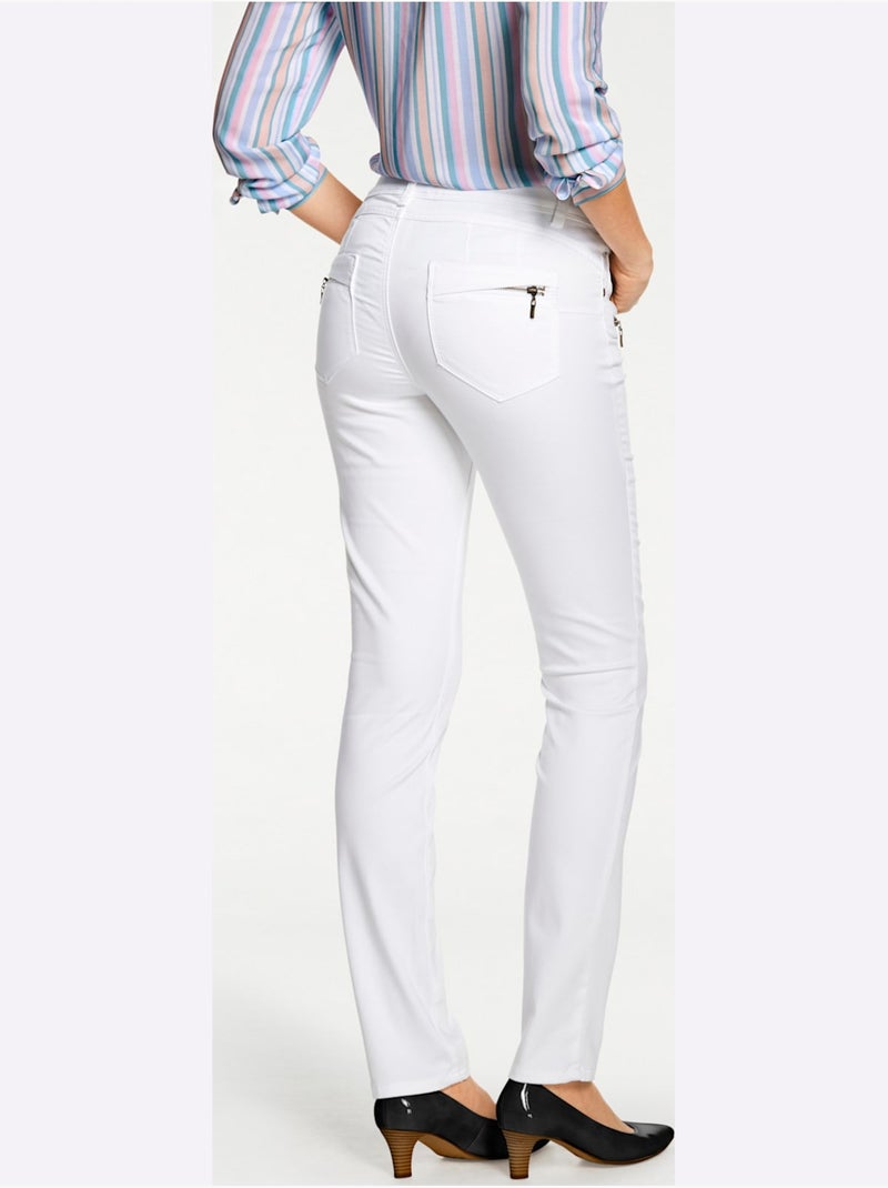 Jean skinny - taille standard - helline Blanc - Kiabi