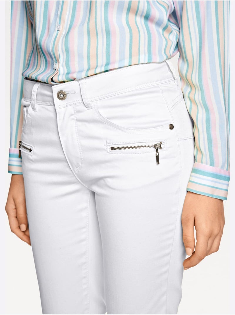 Jean skinny - taille standard - helline Blanc - Kiabi
