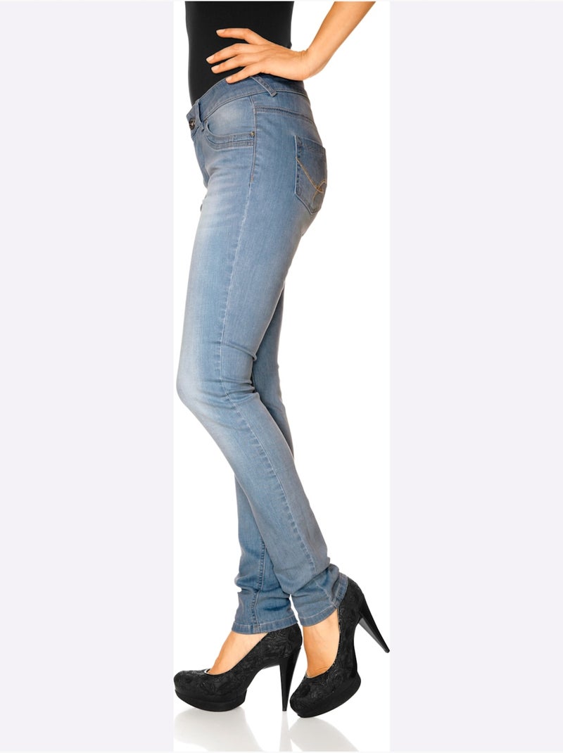 Jean skinny - taille standard - helline Bleu - Kiabi