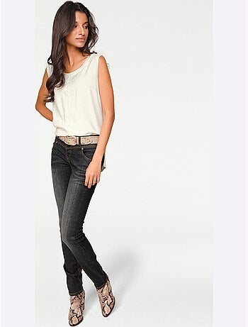 Jean skinny - taille standard - helline