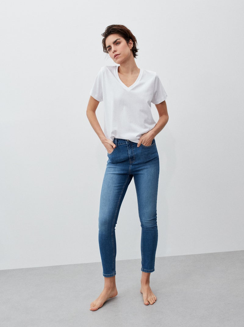 Jean « skinny » Bleu - Kiabi