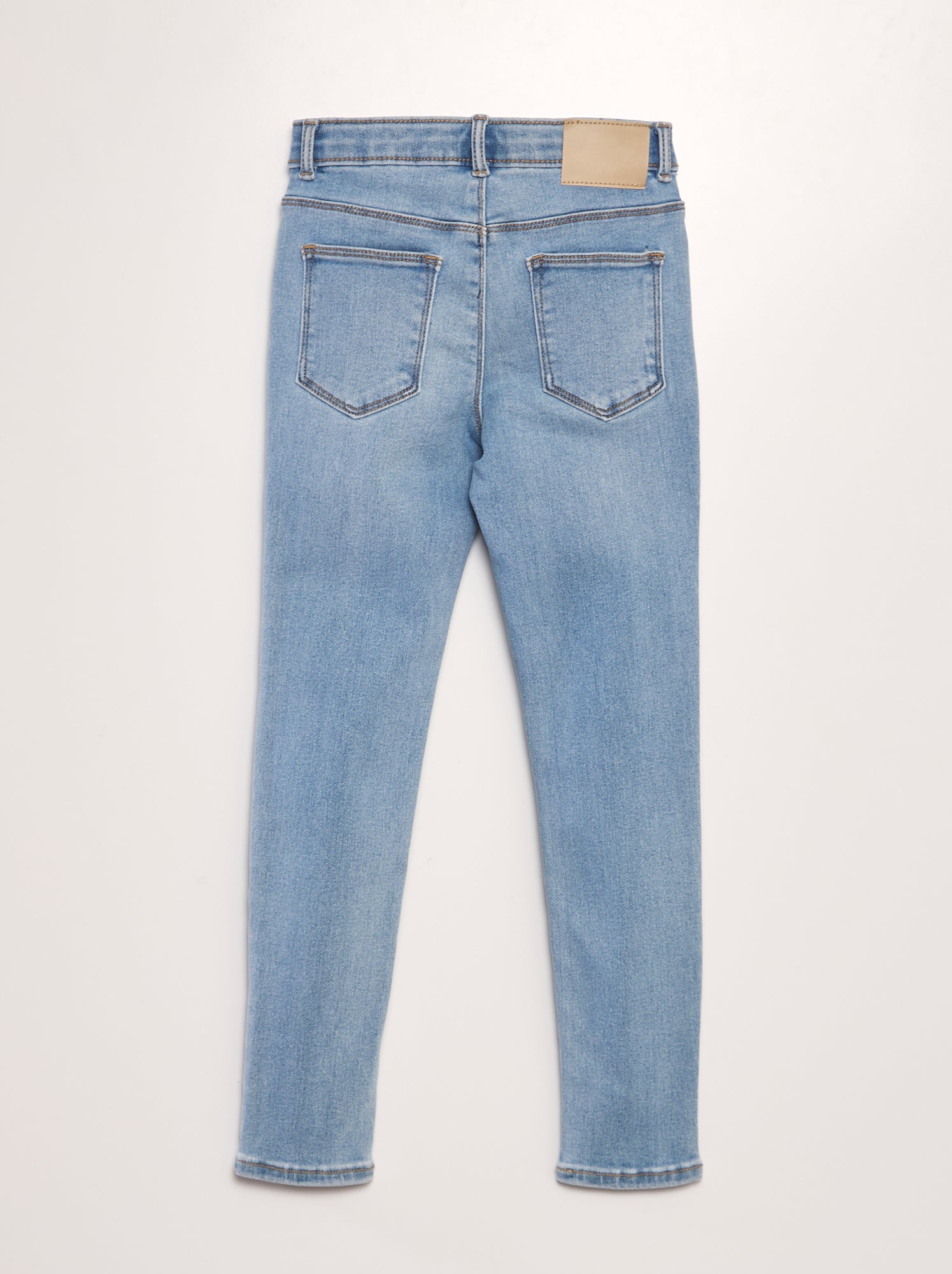 Jean Garçon Taille 12 Ans - Gris - Occasion Très Bon état - Pantalon Bas