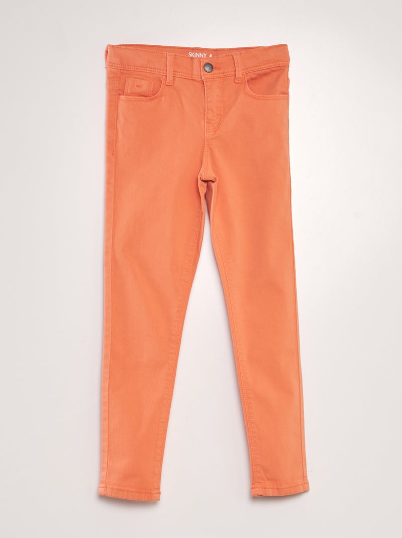 Jean skinny 5 poches Corail - Kiabi