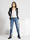     Jean skinny à abrasions taille très haute vue 1
