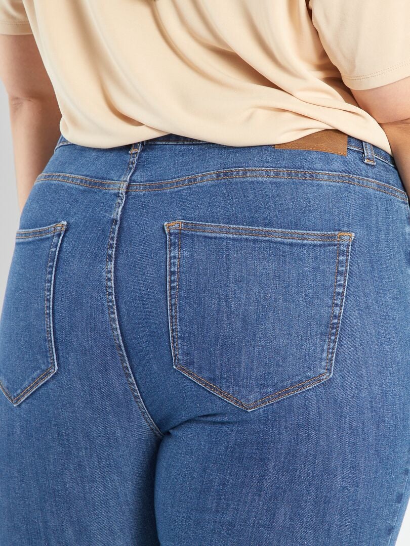Jean Droit Classique Femme Gap Premium, Taille 4 L32, Denim Bleu Foncé, Coupe Regular