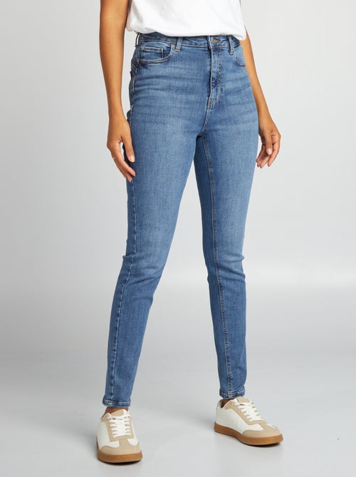 Jean skinny à taille haute - L32 - Kiabi