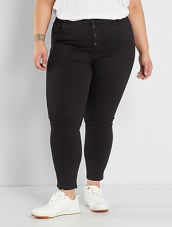 Jean noir skinny outlet femme