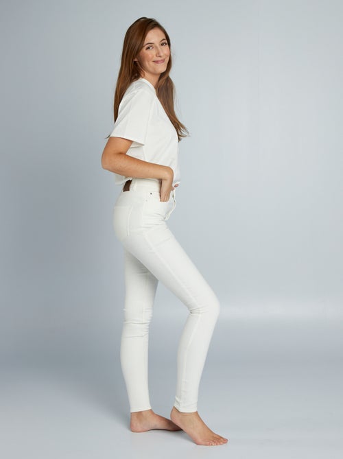 Jean skinny à taille haute - L34 - Kiabi