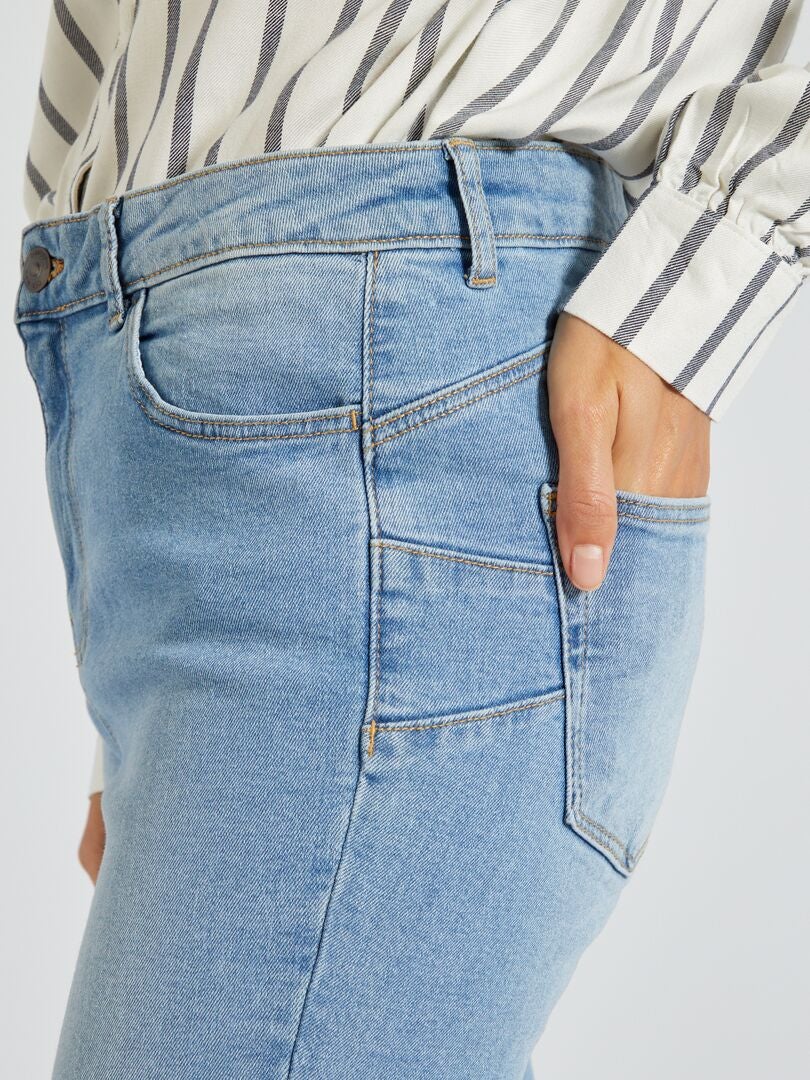 Jean skinny à taille très haute - L32 Triple stone - Kiabi